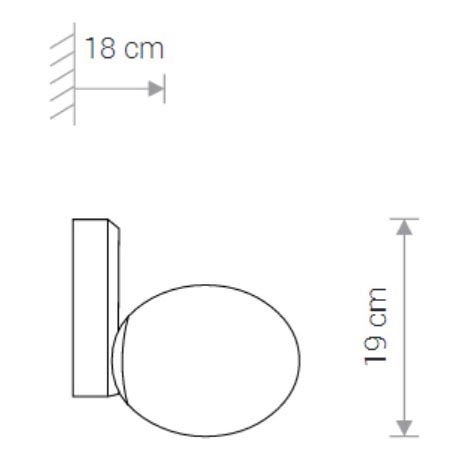 Бра Nowodvorski Ice Egg C 8132 изображение 2 Бра Nowodvorski Ice Egg C 8132 Фото № 2
