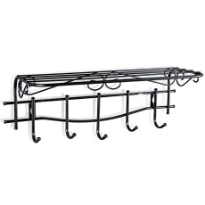 Настенная вешалка Sheffilton Грация черный/черный 9858341402