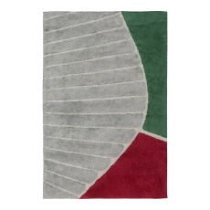 Ковер Tkano из хлопка с рисунком Tea plantation из коллекции Terra, 160х230 см TK22-DR0008