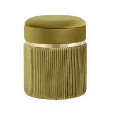 Пуф Stool Group Миранда с ящиком велюр оливковый 19B352VA-8167-21
