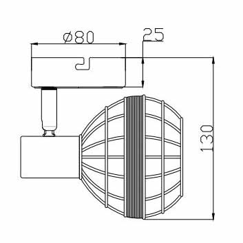 Спот Rivoli Fedora 7033-701 Б0047139 изображение 2 Спот Rivoli Fedora 7033-701 Б0047139 Фото № 2