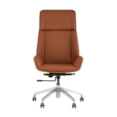 Кресло руководителя TopChairs Crown SN A312 8383-14 walnut back