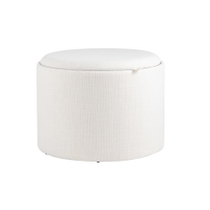 Пуф с ящиком Stool Group Хюгге L рогожка белая 19B260LLP YX1828-1