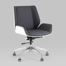 Офисное кресло TopChairs Crown SN A312-A 8386-16 white back