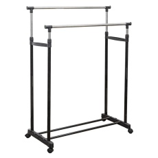 Гардеробная вешалка AksHome Diana на колесах, хром, металл 62180