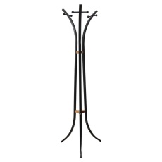 Напольная вешалка AksHome Spiner черный, металл 69044