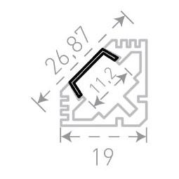 Профиль с рассеивателем SWG SF-1919 001373 изображение 3 Профиль с рассеивателем SWG SF-1919 001373 Фото № 3