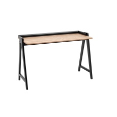 Письменный стол Stool Group Pyramid 118*53 светлое дерево/черный УТ000036012