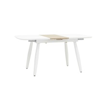 Кухонный стол Stool Group Чикаго 120-160*90 белый УТ000002134