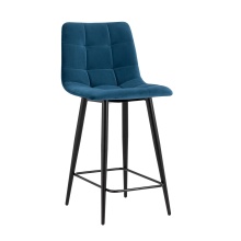 Полубарный стул Stool Group Джанго велюр синий vd-django-b29