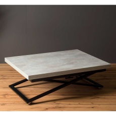 Стол-трансформер Levmar Compact D51/S53 (бетон/черные опоры) 9579582401