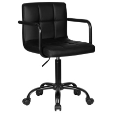 Офисное кресло для персонала DOBRIN TERRY BLACK (чёрный) 9400_BlackBase-LM TERRY BLACK