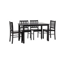 Обеденная группа Stool Group INGRID массив гевеи цвет венге MH750+MH52088X4