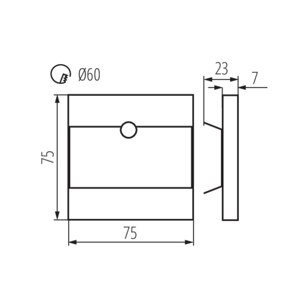 Подсветка для лестницы Kanlux Terra 29861 изображение 2 Подсветка для лестницы Kanlux Terra 29861 Фото № 2