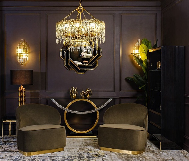 Кресло Garda Decor 46AS-AR3330-DOLV Фото № 8