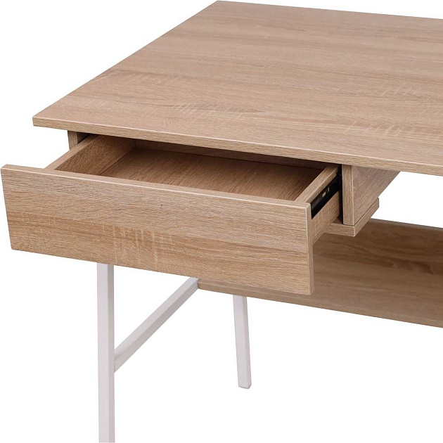 Письменный стол AksHome Amber светлый дуб, лдсп 80037 Фото № 3