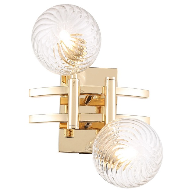 Бра Crystal Lux Luxury AP2 Gold Фото № 5