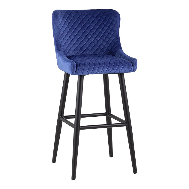 Барный стул Stool Group Ститч MC15B Velvet HLR-65 Dual Фото № 1