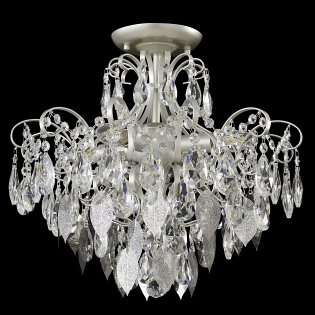 Потолочная люстра Crystal Lux Esmiralda PL4 Silver Фото № 7