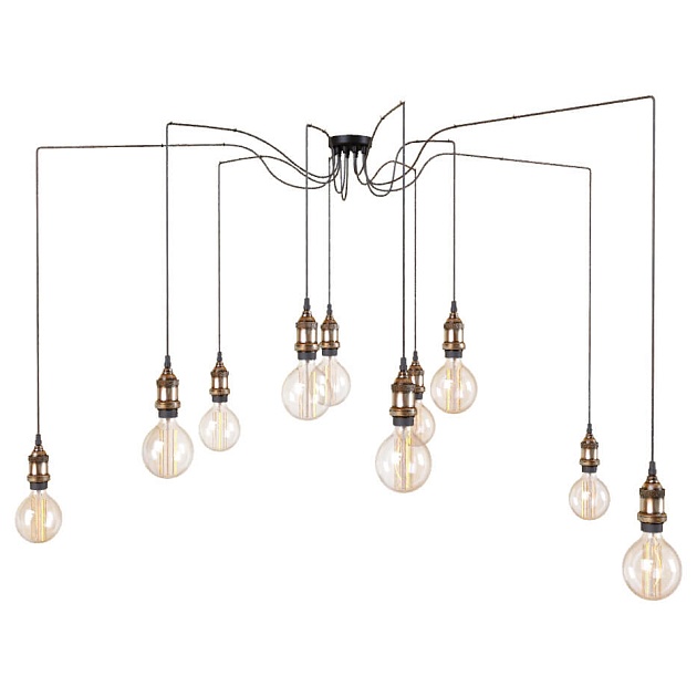Подвесная люстра Loft IT Spider Loft1162A/10 изображение 1 Подвесная люстра Loft IT Spider Loft1162A/10 Фото № 1
