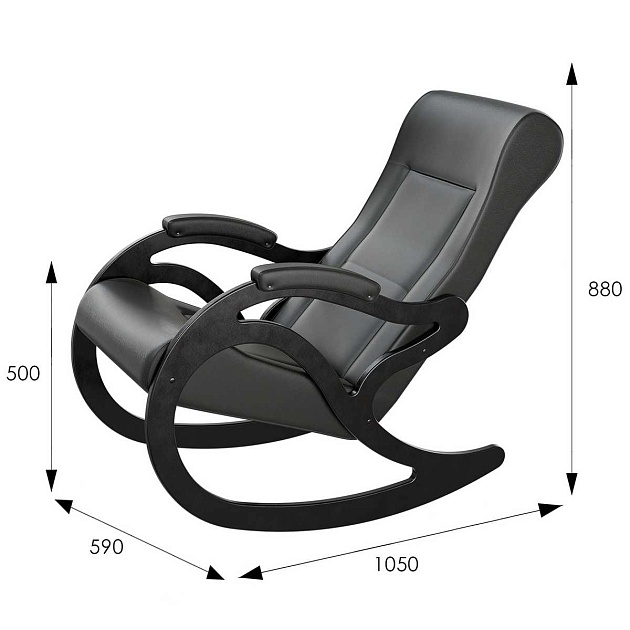 Кресло-качалка Мебелик Модель 7 008383 изображение 4 Кресло-качалка Мебелик Модель 7 008383 Фото № 4