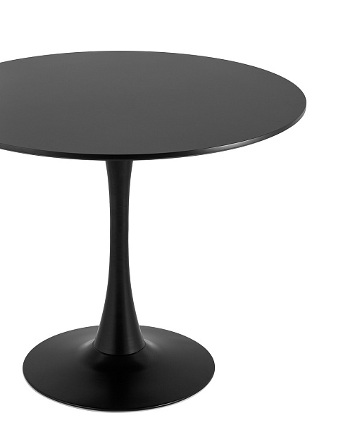 Кухонный стол Stool Group Tulip D90 черный УТ000036058 изображение 2 Кухонный стол Stool Group Tulip D90 черный УТ000036058 Фото № 2