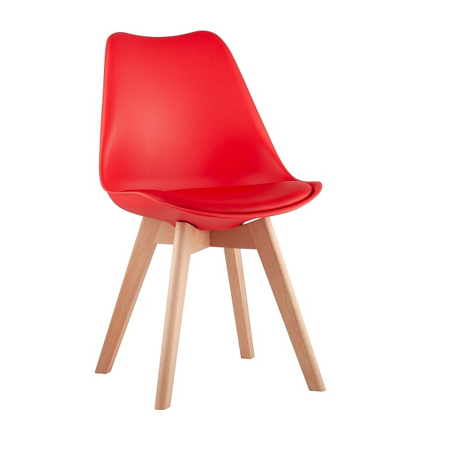 Кухонный стул Stool Group FRANKFURT красный дер. ножки Y863 red Фото № 1