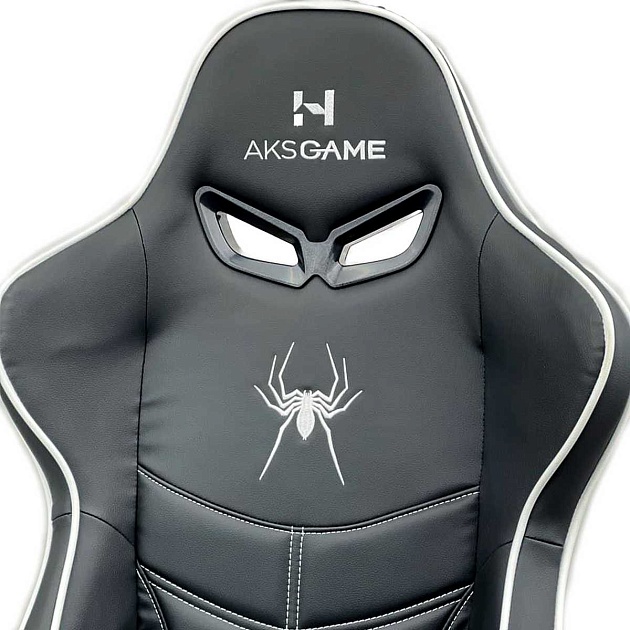 Игровое кресло AksHome Spiderman черный, экокожа 80352 изображение 5 Игровое кресло AksHome Spiderman черный, экокожа 80352 Фото № 5