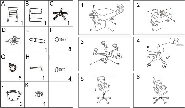 Кресло руководителя Woodville Idon 15252 изображение 2 Кресло руководителя Woodville Idon 15252 Фото № 2