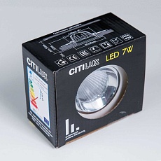 Встраиваемый светодиодный светильник Citilux Альфа CLD001KNW4 5