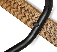 Барный стул Sheffilton SHT-ST16/S93 браш.коричневый/черный муар 4398795901 2