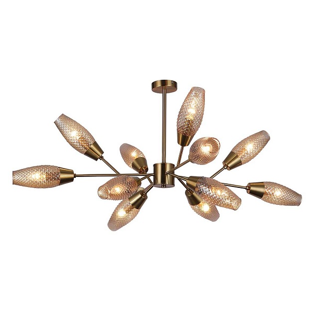 Потолочная люстра Escada Desire 10165/12PL Copper Фото № 4