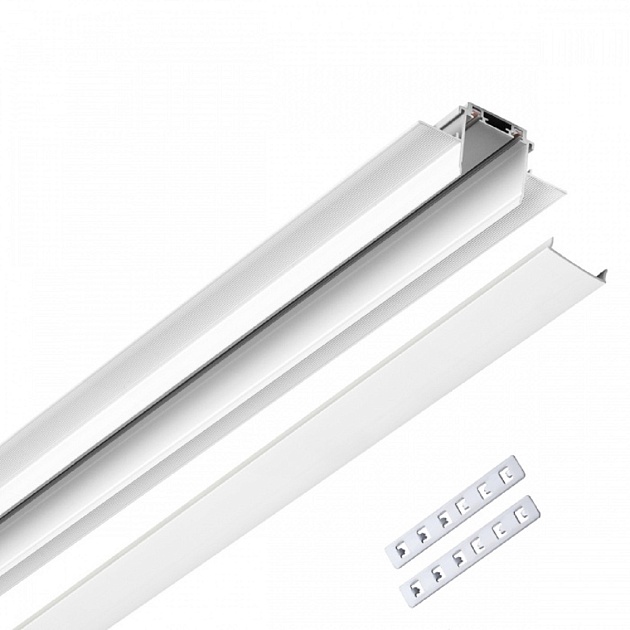 Шинопровод встраиваемый низковольтный Novotech Shino Smal 2 м 135200 изображение 1 Шинопровод встраиваемый низковольтный Novotech Shino Smal 2 м 135200 Фото № 1