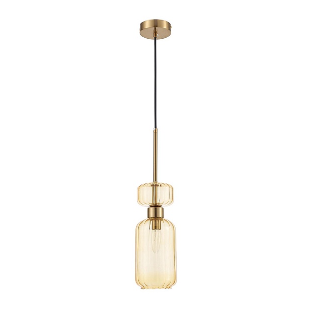 Подвесной светильник Escada Gloss 1141/1S Amber Фото № 1