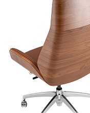 Кресло руководителя TopChairs Crown SN A312 8383-14 walnut back 2