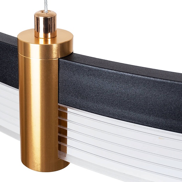 Подвесной светодиодный светильник Arte Lamp Mercury A2183SP-1BK Фото № 4