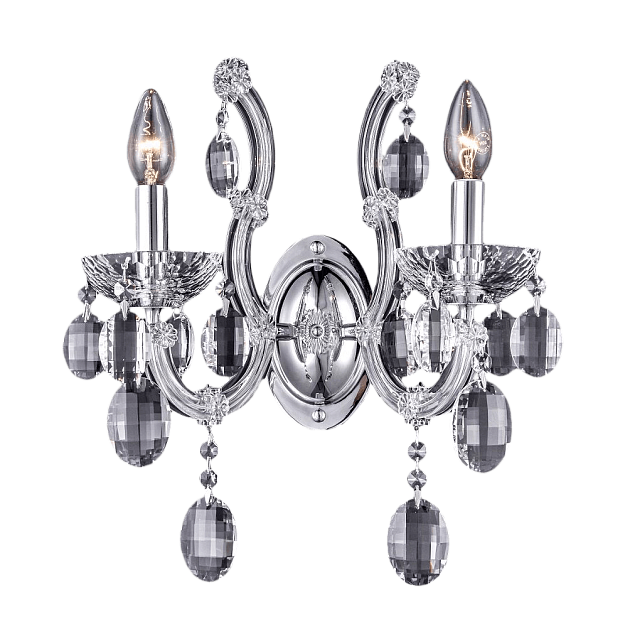 Бра Crystal Lux Hollywood AP2 Chrome Фото № 4