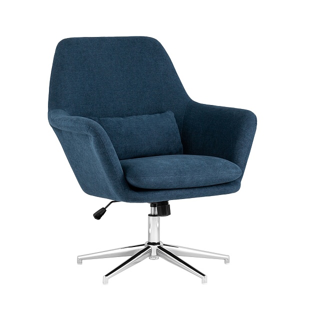 Поворотное кресло Stool Group Рон регулируемое синий AERON X GY702-32 Фото № 1