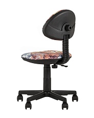 Детское кресло Stool Group УМКА абстракция оранжевая Prisma 320 KP09-Prisma320 4