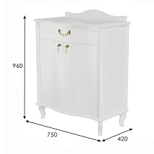 Комод Мебелик Джульетта 008553 2