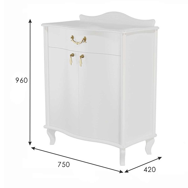 Комод Мебелик Джульетта 008553 Фото № 3