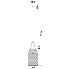 Подвесной светильник Vele Luce Maestro VL6512P11 4