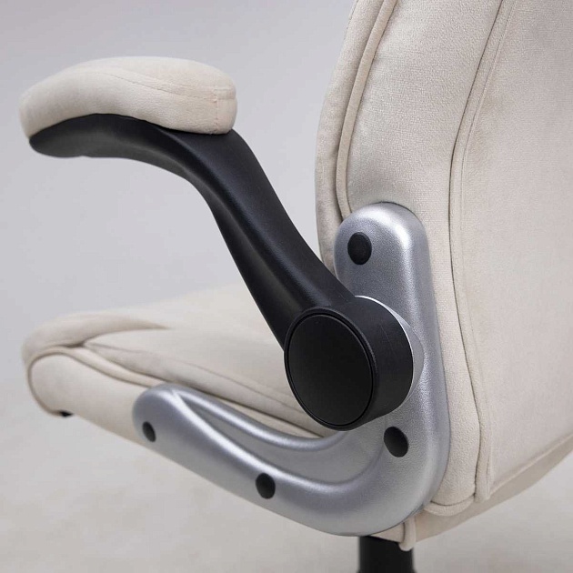 Кресло руководителя AksHome Galio бежевый, велюр 86373 изображение 5 Кресло руководителя AksHome Galio бежевый, велюр 86373 Фото № 5