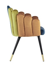 Кресло Stool Group Камелия сине-зеленый DC-99011 HLR-63-52-43 2