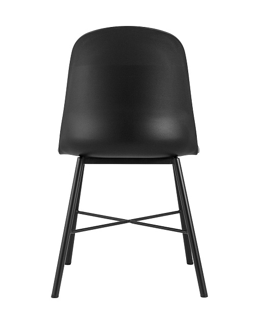 Кухонный стул Stool Group Shell с мягким сиденьем черный 8336 black изображение 4 Кухонный стул Stool Group Shell с мягким сиденьем черный 8336 black Фото № 4