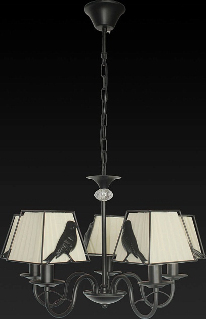 Подвесная люстра Toplight Donna TL7510D-05BL изображение 2 Подвесная люстра Toplight Donna TL7510D-05BL Фото № 2