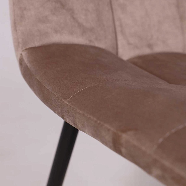 Кухонный стул AksHome Dallas темно-бежевый, велюр 68748 Фото № 6