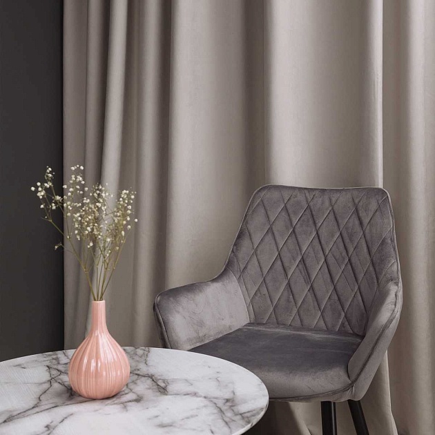 Кресло AksHome Pablo светло-серый, велюр 72328 изображение 10 Кресло AksHome Pablo светло-серый, велюр 72328 Фото № 10