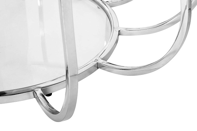 Журнальный стол Garda Decor 13RXCT4033-Silver Фото № 3