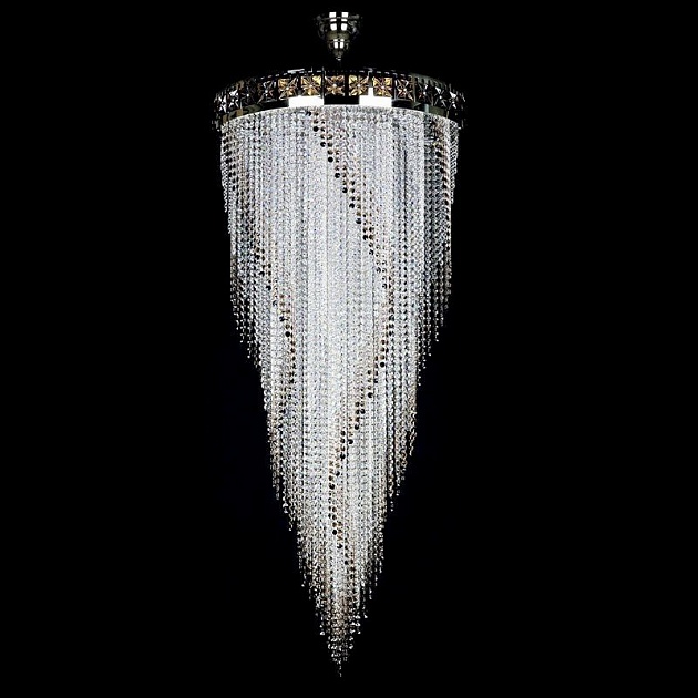 Каскадная люстра Artglass Flame 700x1600 CE Фото № 1